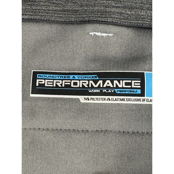 Roundtree & Yorke Performance Shorts Men’s 44B Blue White Plaid Golf Preppy - Picture 12 of 16